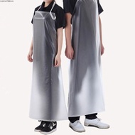 CLEIGHTEENCY Cafeteria Apron, Waterproof Thickened Kitchen Apron,  Oil Resistant Lightweight Translu