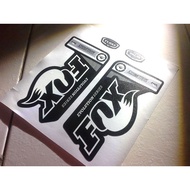 Fox Evolution mtb fork decal sticker