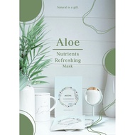 现货·MIIENA ALOE MASK 芦荟面膜/ 水光清透面膜 1box 5pc  现货·MIIENA ALOE MASK 芦荟面膜/ 水光清透面膜 1pc/1片