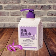 Milk Baobab Cera Body Lotion Baby Powder 600ml