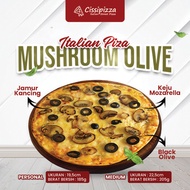 Olive Mashroom Personal Pizza - Pizza beku/pizza frozen/frozen food/makanan beku/makanan instant