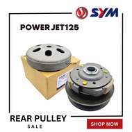 SYM AUTO CLUTCH SYM JET POWER 125 JET125 ORIGINAL REAR PULLEY SET WITH HOUSING REAR 1SET RK RKM HIRE