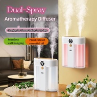 Automatic Air Freshener Dual Spray Digital Aroma Diffuser Toilet Home Fragrance Room Deodorant Aromatherapy Essential oil Dispenser household Air humidifier perfume