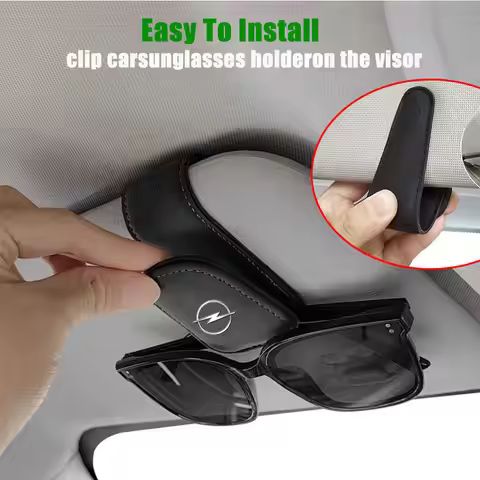 Car Sun Visor Glasses Case Holder Sunglasses Clip For Opel Corsa Astra Insignia Vectra Zafira Meriva