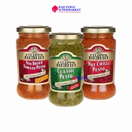 Filippo Berio Pesto Sauce Classic | Sun Dried Tomato | Hot Chili Pesto - 190GR