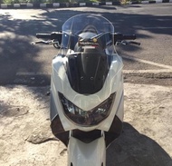 Terbaru Windshield Visor Yamaha Nmax Austin Racing Bening Aksesoris Motor 100% ori