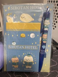 包平郵⭐️海豹小白sirotan hotel 原子筆 memo 簿仔 套裝 日本限定 小海豹 海獅 海豹寶寶 shinjin beteran bellboy