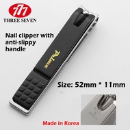 Three Seven 777 Original Nail Clipper (Made in Korea) Curve Cutter 3d handle anti-slippy