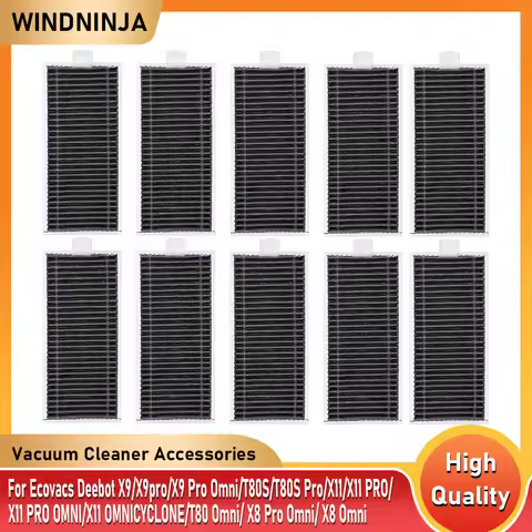HEPA Filters For ECOVACS DEEBOT X9Pro/X9 Pro Omni/T80 Omni/X8 Pro Omni/ X8 Omni/X11/X11 PRO/X11 PRO 