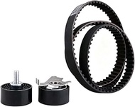 Timing Belt Kit for Peugeot 206 307 308 406 407 607 807, for Citroen C4 C5 C8 2.0L, Timing Belt Tens