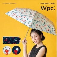 🇯🇵日本直送🇯🇵 Wpc. X Hello Kitty parsol mini  晴雨兼用 防UV 防水 隔熱 短雨傘 折疊傘 縮骨遮 Hello Kitty 櫻桃圖案 Umbrella 👉🏻2️⃣種款式👈🏻