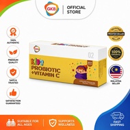 GKB Kids Probiotic + Vitamin C Powder Probiotics Supplement 30 Sachets x 3g