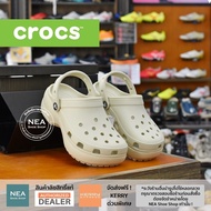[ลิขสิทธิ์แท้] Crocs Classic Platform Clog [W] NEA ฮิตสุด แรงสุด รองเท้า ครอคส์ ผู้หญิง พื้นหนา