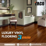 Luxury Vinyl Flooring TACO 3mm Thick/Termite-Resistant Vinyl