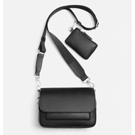 NEW original ZARAˉ home Mens Bag Simple Flap Postman Shoulder Bag Trend Casual Bag Small Square Bag
