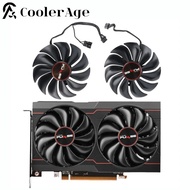 For SAPPHIRE PULSE AMD Radeon RX 6500 XT Video Card Fan 90MM FDC9015U12S RX6500XT Graphics Card Repl