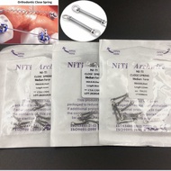 10pcs/bag Dental Orthodontic Closed Coil Spring Torque Spring NITI Titanium Material Dental Spring D