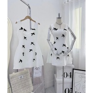 U Neck Dress With Bow 2 M - "New Every Day"