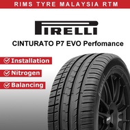 225/45R17 . Pirelli Cinturato P7 Evo Performance - 17 inch Tyre (Promo19) Tire Tayar 225 45 17 ( Free Installation )