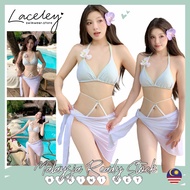 [ Laceley ]3pcs Korean Style Woman Swimsuit Swimwear Bikini 泳装韩系[L708]