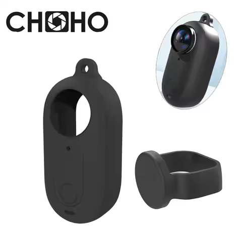 For Insta360 GO3 go3 Accessories Soft Case + Lens Cap Rubber Shell Silicone silica gel Housing Prote