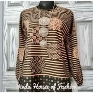 (Ready stock) Blouse Batik Viral - Baju Murah - Baju Wanita - Baju Muslimah - Blouse Murah - Baju Ca