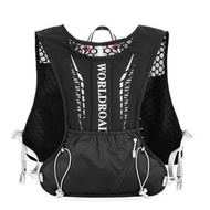 戶外運動多功能男女款馬甲式輕量馬拉松騎行徒步越野跑步水袋背包黑色20L以下