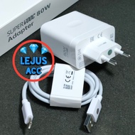 Charger Oneplus 8T - 9 - 9 pro - 10R - 10 Pro 80W Type C Fast Charging Original