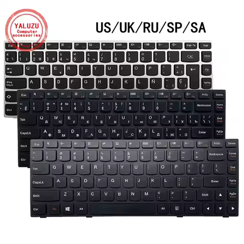 US/UK/RU/SP/SA NEW Laptop Keyboard For Lenovo G40-30 G40-45 G40-70 G40-75 G40-80 N40-30 N40-35 N40-4