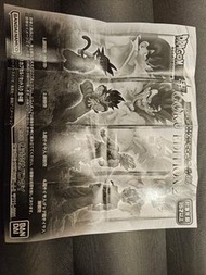 龍珠超 扭蛋 公仔 2號