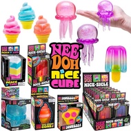 NeeDoh Jellyfish Pizza Ice Cream Cake Popsicle Model Sensory Squeeze Toy Stress Relief Fidget Toys S