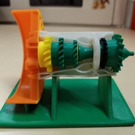 3D Printed Jet Engine/ Enjin Jet