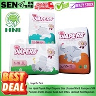 Hni Hpai Popok Bayi Diapers Size Ukuran S M L Pampers Pampes Pants Diaper Anak Anti Iritasi Lembut K