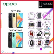 OPPO A38 / A78｜6GB RAM 128GB ROM / 4GB RAM 128GB ROM / 8GB RAM 256GB ROM