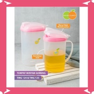 1l 2L Cooking Oil Bottle Holder, Golden Lemon Brand Plastic Water Vegetable Oil Container Oil Dispen