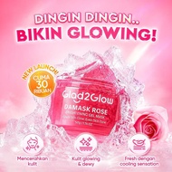 Glad2Glow - Mugwort & Damask Rose Gel Mask 50g to Treat Acne