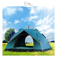 Khemah camping Waterproof Camping Hiking Tent  Portable Anti-UV Tent Outdoor Automatic Tents Large F