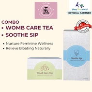 Yi TCM Womb Care & Soothe Sip Tea Bundle 20 Tea Bags Menstrual Comfort Hormonal Balance