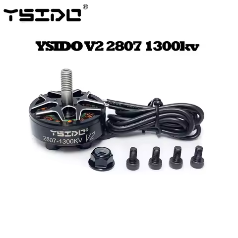 YSIDO Upgrade V2 X2807 2807 1300KV 2S-6S Brushless Motor for Mark4 FPV Freestyle 7inch Long Range LR