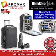 Think Tank Photo Airport International V3.0 Carry On Ship from Malaysia (100% Original ThinkTank Mal