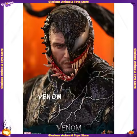 24-hour Shipping HOTTOYS HT 1/6 MMS626 Venom 2 Slaughter Venom VENOM 2.0 Mobile Model Gift Collectio