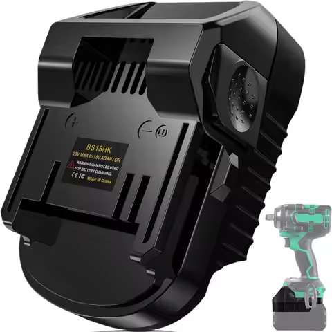 Battery Adapter for Bosch 18V GBA Li-ion Battery BAT607 BAT609 BAT619 Converter to for Hitachi for H