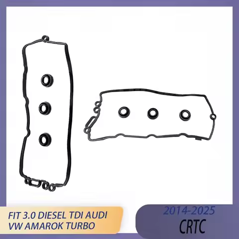 Valve Cover Gasket For 14-25 Audi A4 A5 A6 A7 A8 Q5 Q7 Q8 VW AMAROK TOUAREG 3.0 TDI V6 DIESEL DOHC T