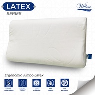 Ergonomic Jumbo Latex Pillow / Willow Pillow Ergonomic Jumbo