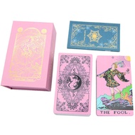Tarot Gift Box Tarot Tarot Plastic PVC Waterproof Tarot Board Game Laser Card