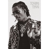 Young Thug Poster 24in x 36in Hip hop - trap - pop - experimental rap FREE 8X10 POSTER