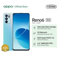 OPPO Reno6 5G Smartphone 8GB/128GB (Garansi Resmi)