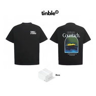 T-shirt 280GSM Tinble - COUNTACHT-shirt - Form OVERSIZE - Black