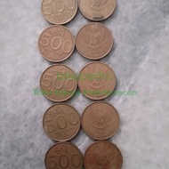 koin mahar 500 melati edisi tahun 1991-2003