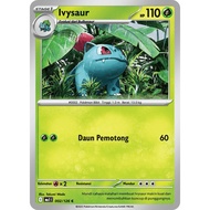 TCG IVYSAUR 002/126 MA1 Evolution Mega CARD POKEMON INDONESIA